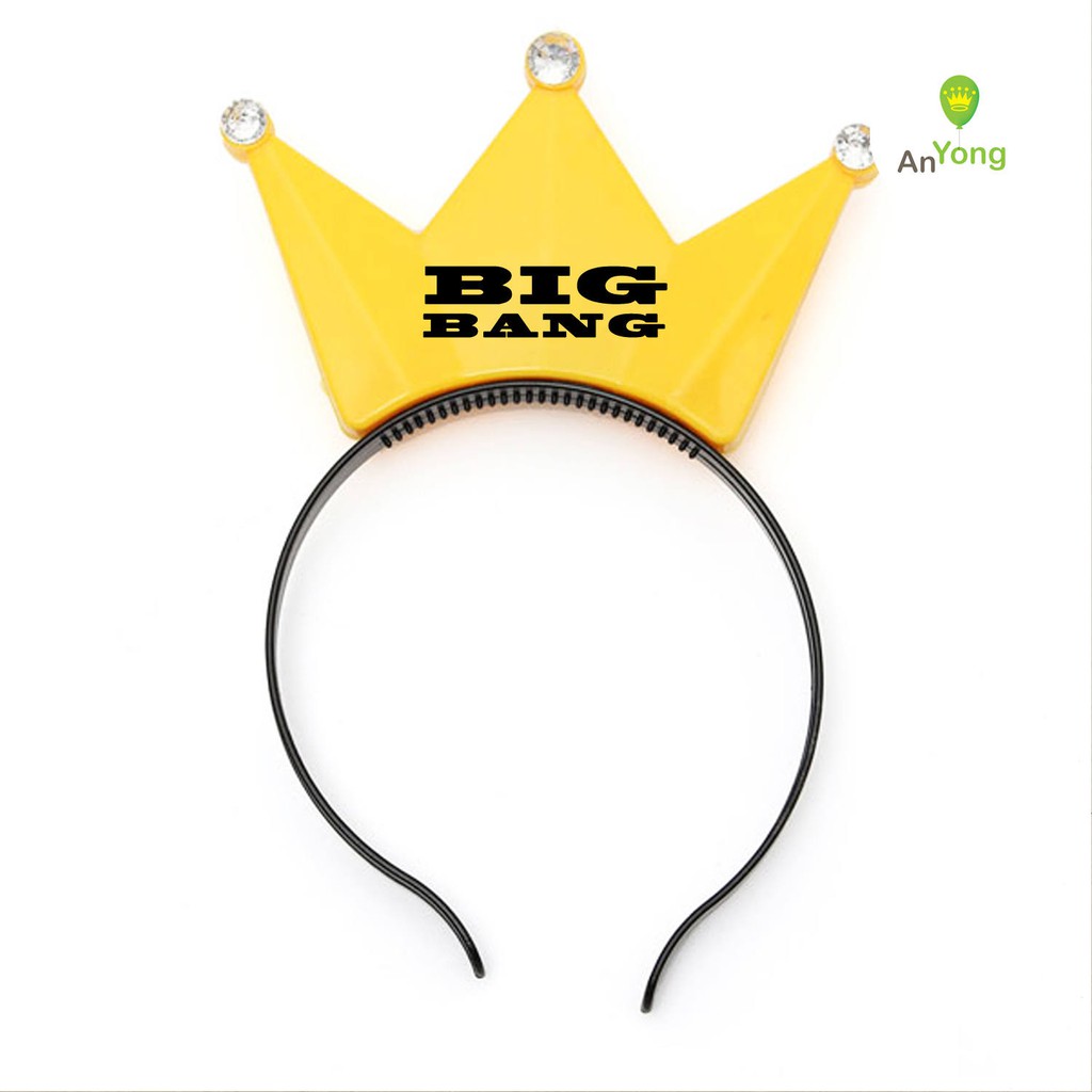 CÀI TÓC VƯƠNG MIỆN ĐÈN LED BIG BANG