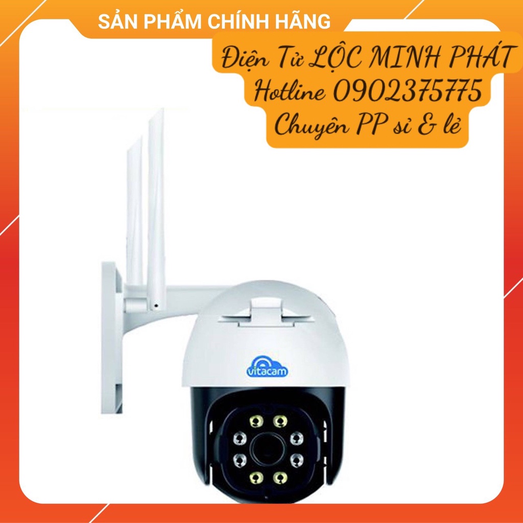 Camera Ngoài Trời Vitacam Dz-3000 3Mpx Xoay 350 Độ, Đàm Thoại 2 Chiều | WebRaoVat - webraovat.net.vn