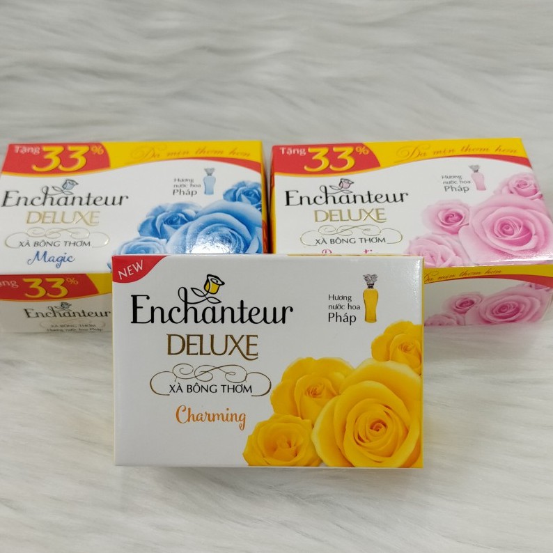 XÀ BÔNG CỤC ENCHANTEUR CHARMING HƯƠNG NƯỚC HOA PHÁP 90GR