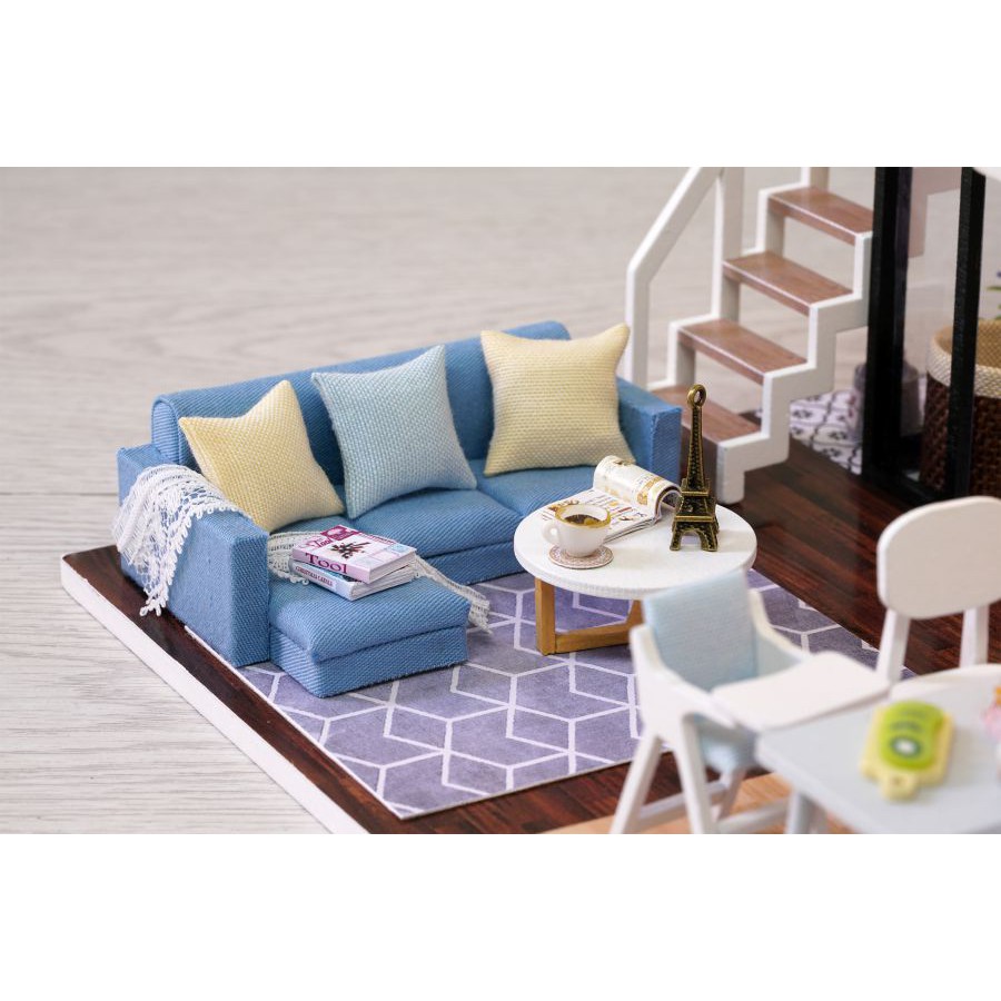 Nhà Búp Bê DIY - Blue Times L023