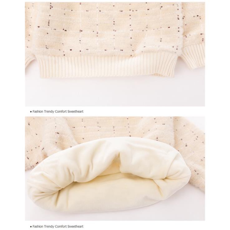 Áo len bé gái 3 11 tuổi ☑️  Thời trang bé gái 10 tuổi☑️ áo bé len gái size đại 25kg 30kg 35kg 40kg 45kg