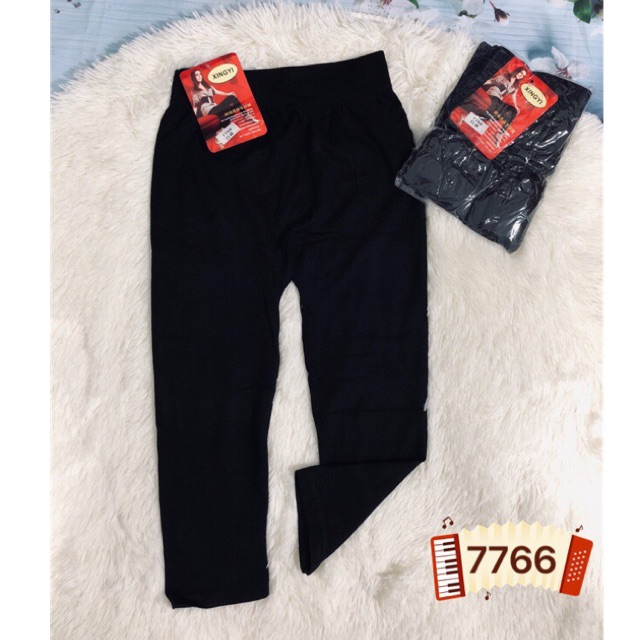 Quần legging lửng không đường may