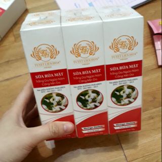 Sữa rửa mặt ngừa nám Tuyết Liên Hoa