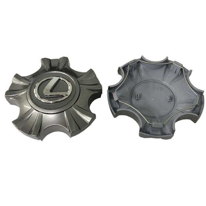 Logo chụp mâm, ốp lazang bánh xe ô tô Lexus LX460, LX470, LX570 - TY-119