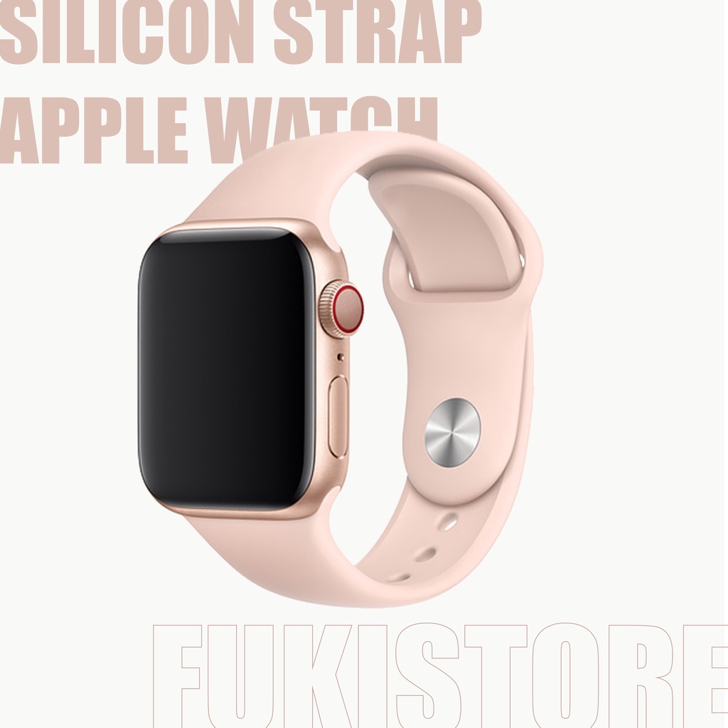 Dây đeo Apple Watch Sport Band Silicon cao cấp size  38mm, 40mm, 41mm, 42mm, 44mm và 45mm