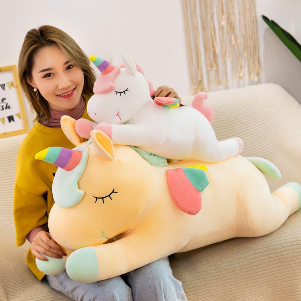 Gối Nhồi Bông Hình Kỳ Lân Sáng Tạo Trang Trí Nhà Cửa / Văn Phòng