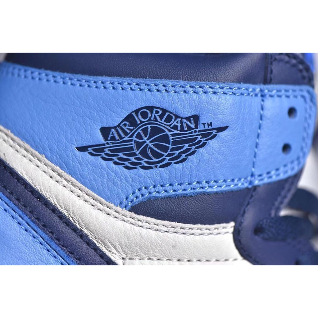 Giày ORDER Nike Air Jordan 1 Retro High  North Carolina Toe chất lượng tốt nhất