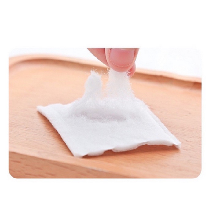 Bông tẩy trang cotton pads loại 222 miếng trắng như bạch tuyết mềm mịn shop Movava - BTT222