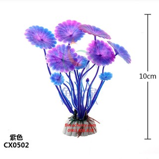 Cây trang trí bể cá mini 10cm - 12cm ( Bằng nhựa )