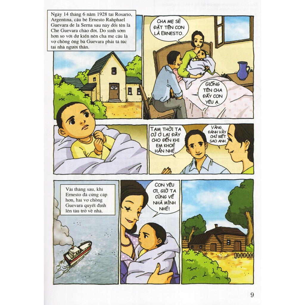 Sách - Chuyện Kể Về Danh Nhân Thế Giới - Che Guevara - Tái Bản 2019 Gigabook