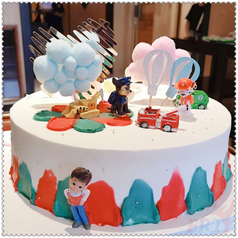 Bộ 12 mô hình đồ chơi nhân vật hoạt hình Paw Patrol xinh xắn