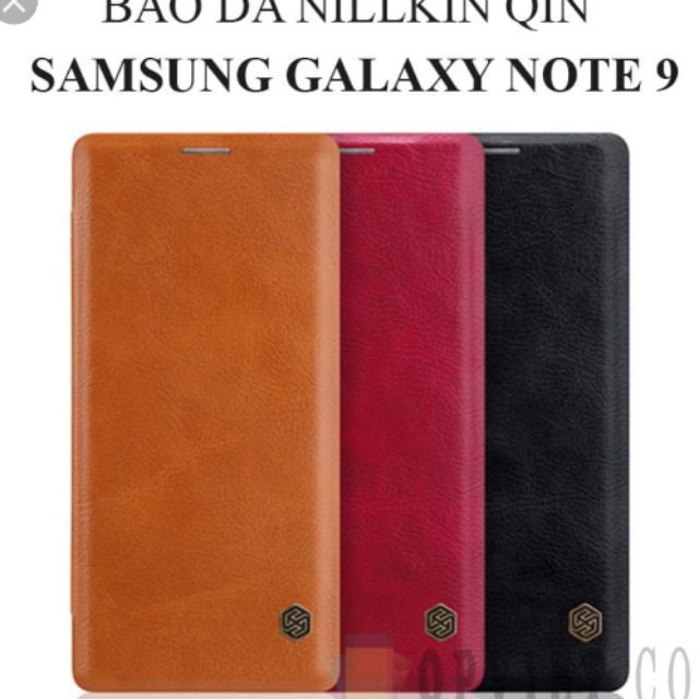 Bao da nilllkin QIN cho galaxy note 9 (hàng chính hãng)