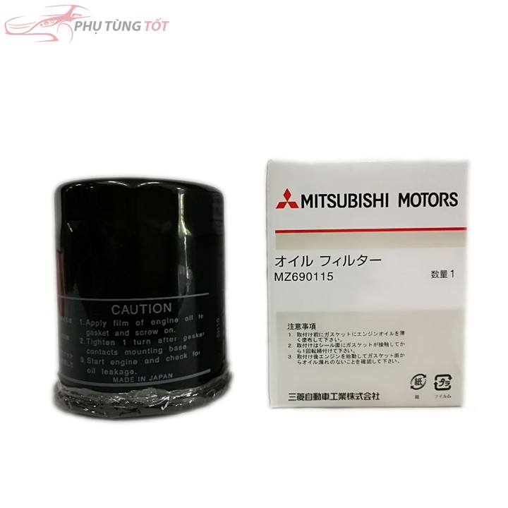 Lọc dầu Mitsubishi loại to và loại nhỏ theo xe