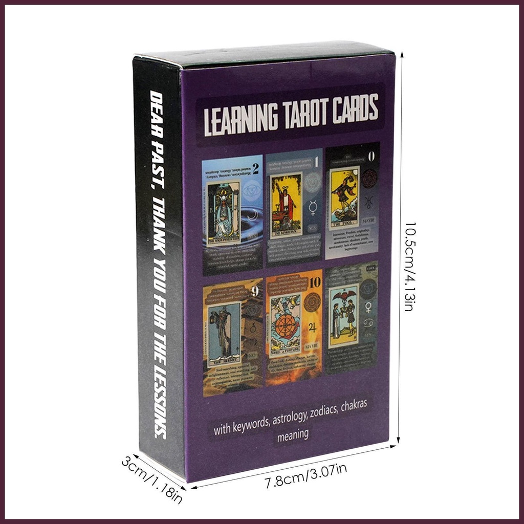 Bộ Bài Tarot Phiên Bản Tiếng Anh Với Nghĩa Trong it Oracle