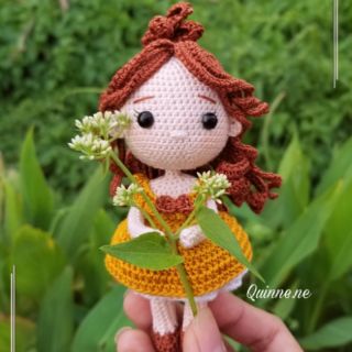 Búp Bê Công Chúa Bằng Len - Bella