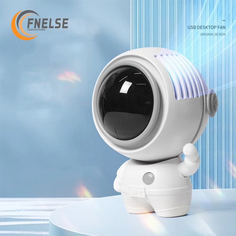 Quạt đeo cổ FNELSE không cánh hoạt hình di động tiện dụng cho học sinh