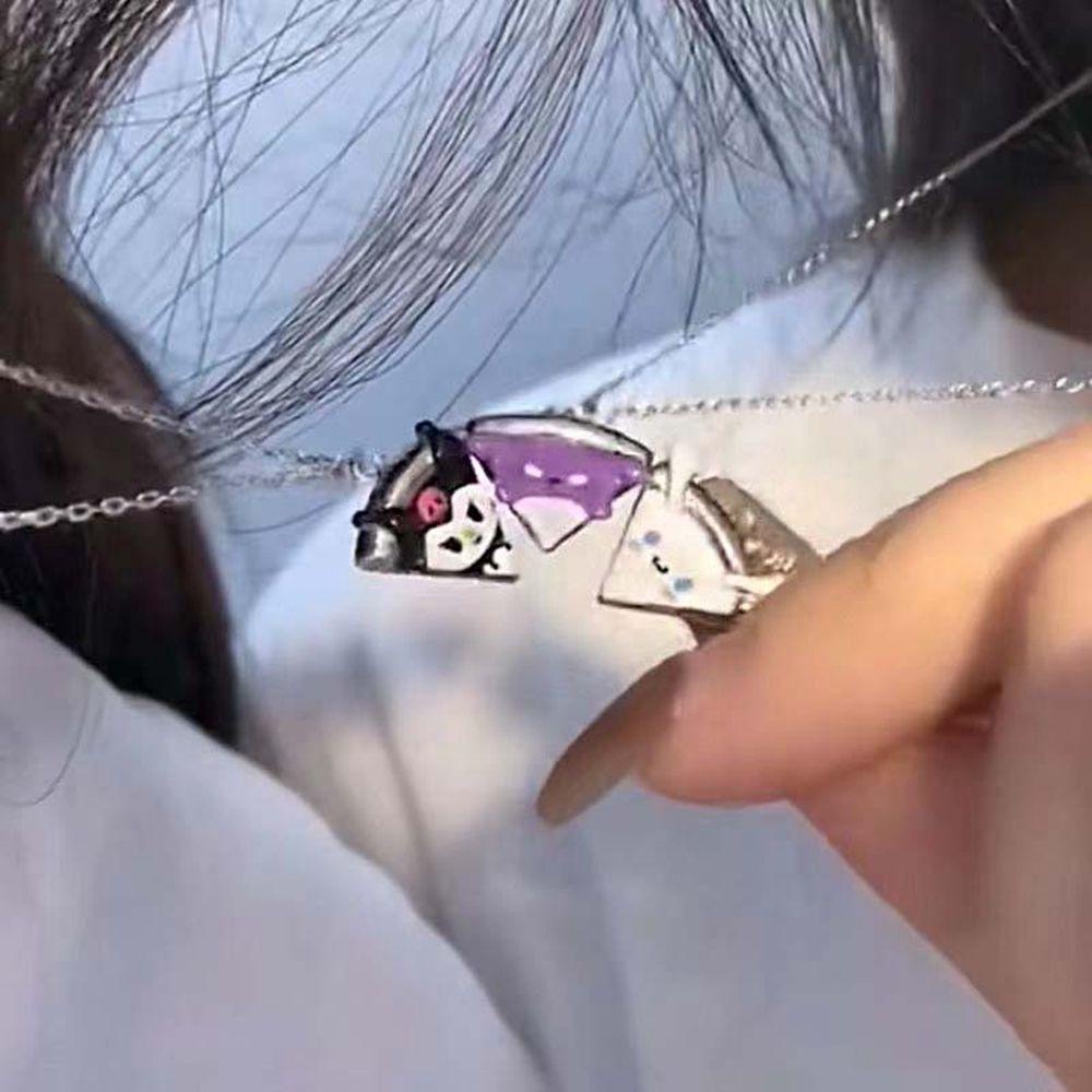 USNOW Vòng cổ Tình Bạn Mặt Hình Nhân Vật Hoạt Hình Dễ Thương