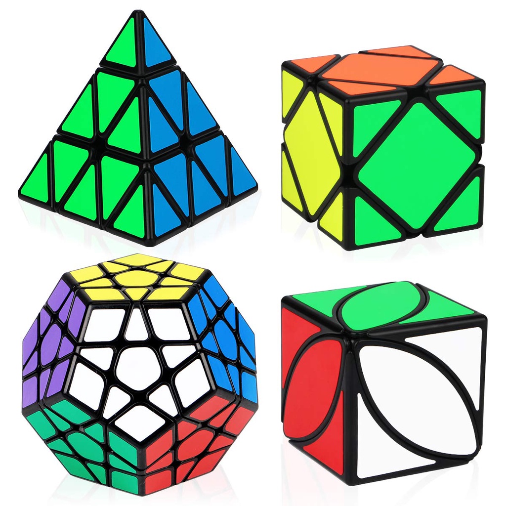 Rubik Khối Dán Có Viền Đen Các Cỡ 2x2/3x3/4x4/5x5/6x6/7x7 và các loại khác
