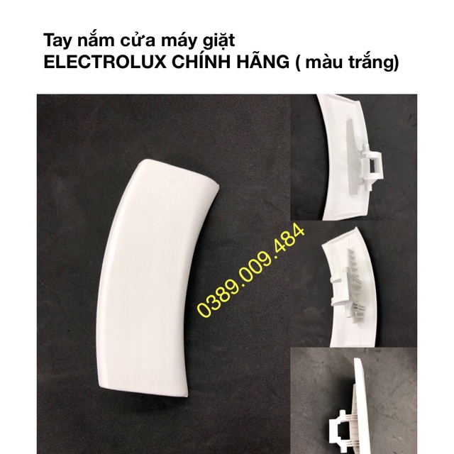 Tay mở cửa máy giặt ELECTROLUX( màu trắng)