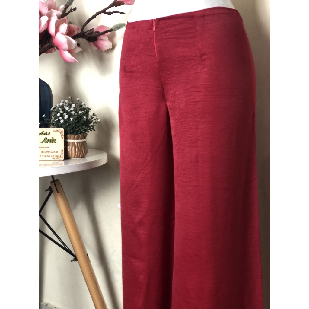 Quần mặc áo dài may sẵn - form đẹp - lụa tây thi | BigBuy360 - bigbuy360.vn