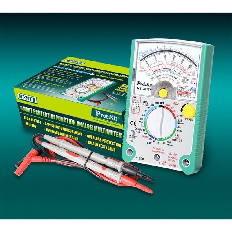 Đồng hồ kim Pro’skit MT-2017N