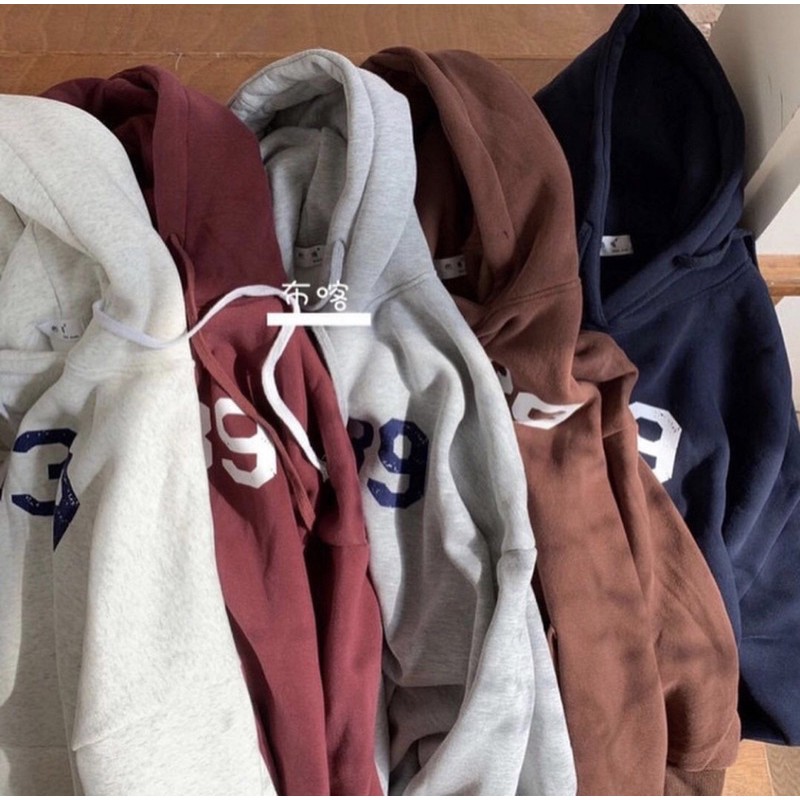Áo Hoodie nỉ lót bông dày freesize 🤍