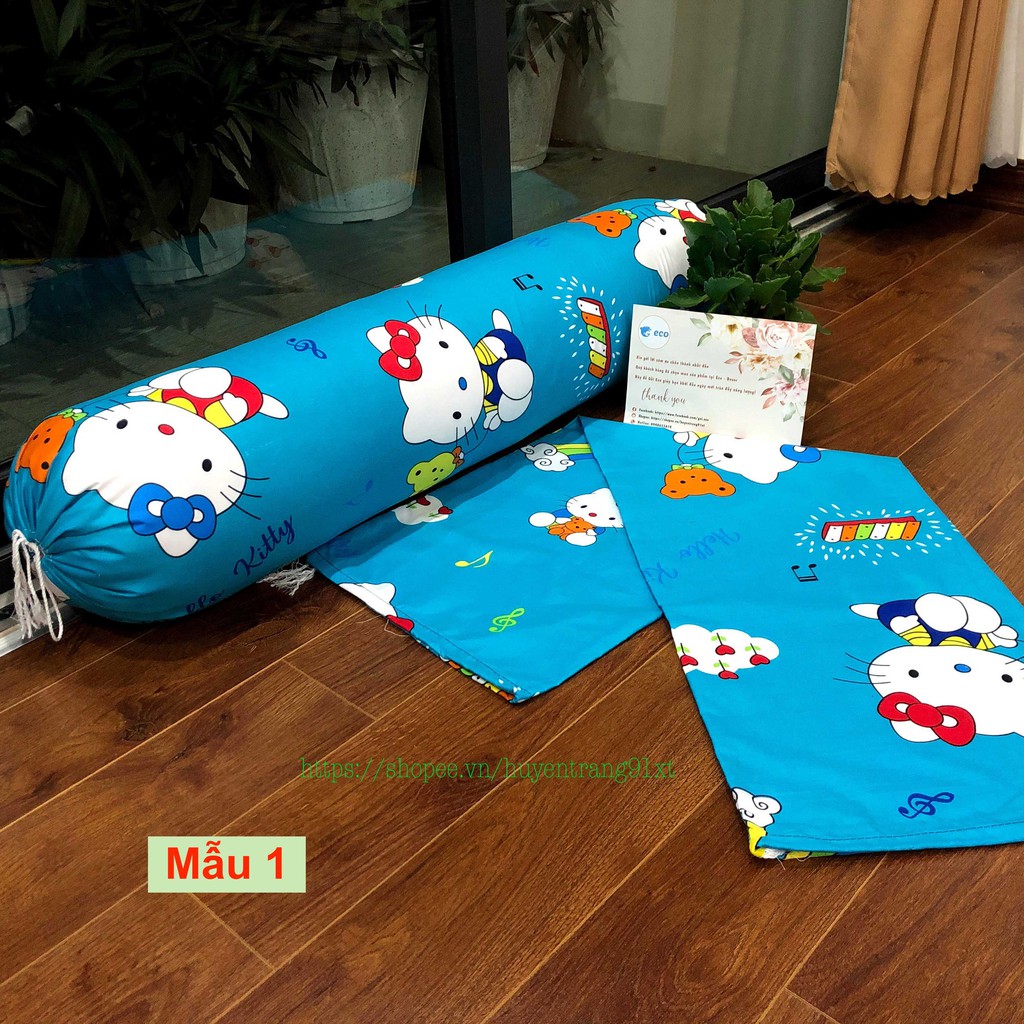 Vỏ gối ôm Poly Cotton Eco-Decor, kích thước 35x100cm