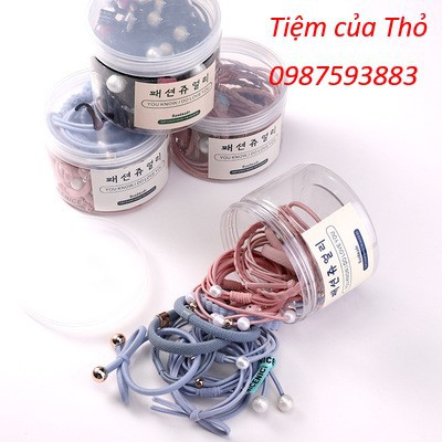 Set chun buộc tóc kiểu Hàn Quốc (PK13)