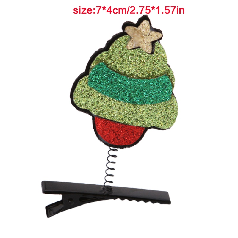 Kẹp Tóc Hình Nón Giáng Sinh Dễ Thương