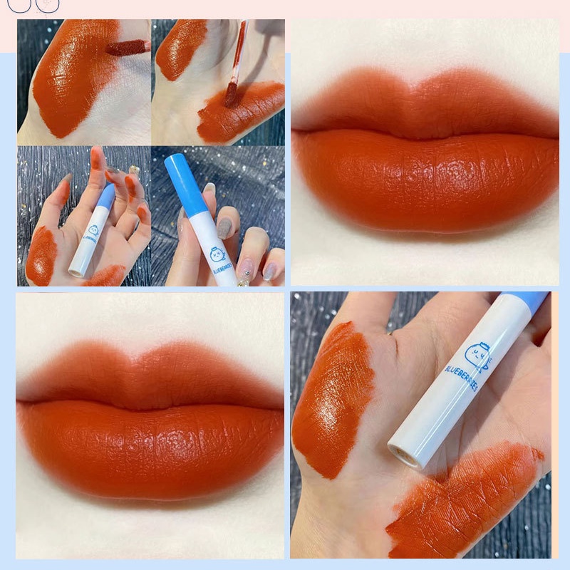 [Hàng mới về] Bộ 5 son kem lì KTE hương trái cây