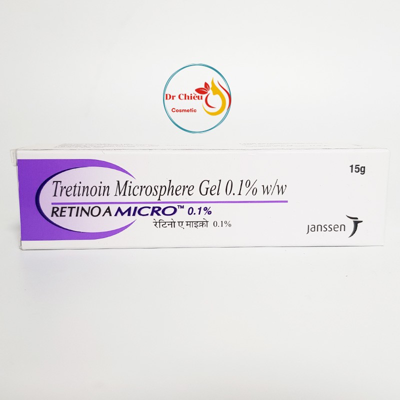 Gel Tretinion microsphere gel 0.01% Tretinoin   chống lão Hóa