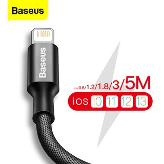Dây cáp sạc truyền dữ liệu Baseus USB cho IPhone 13 pro Max XS Max XR X 8