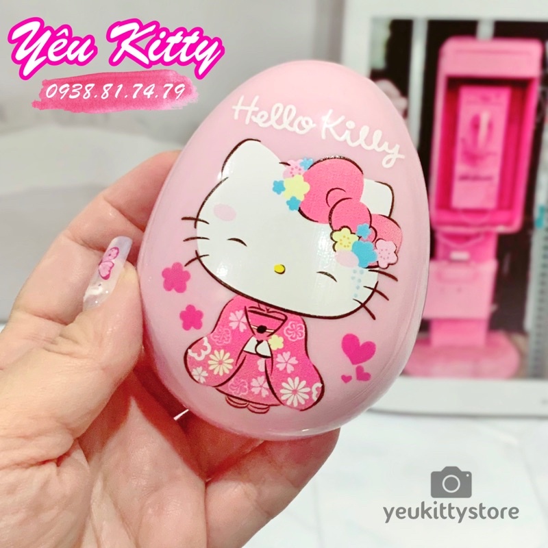 LƯỢC MASSAGE HELLO KITTY