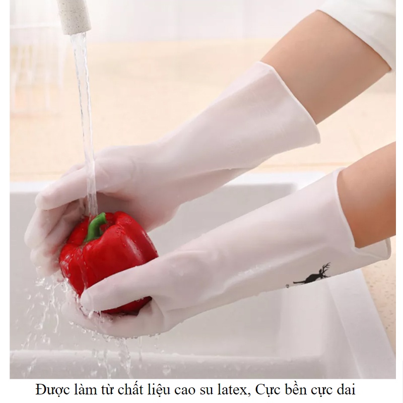 Găng tay cao su hình hươu siêu dai siêu bền