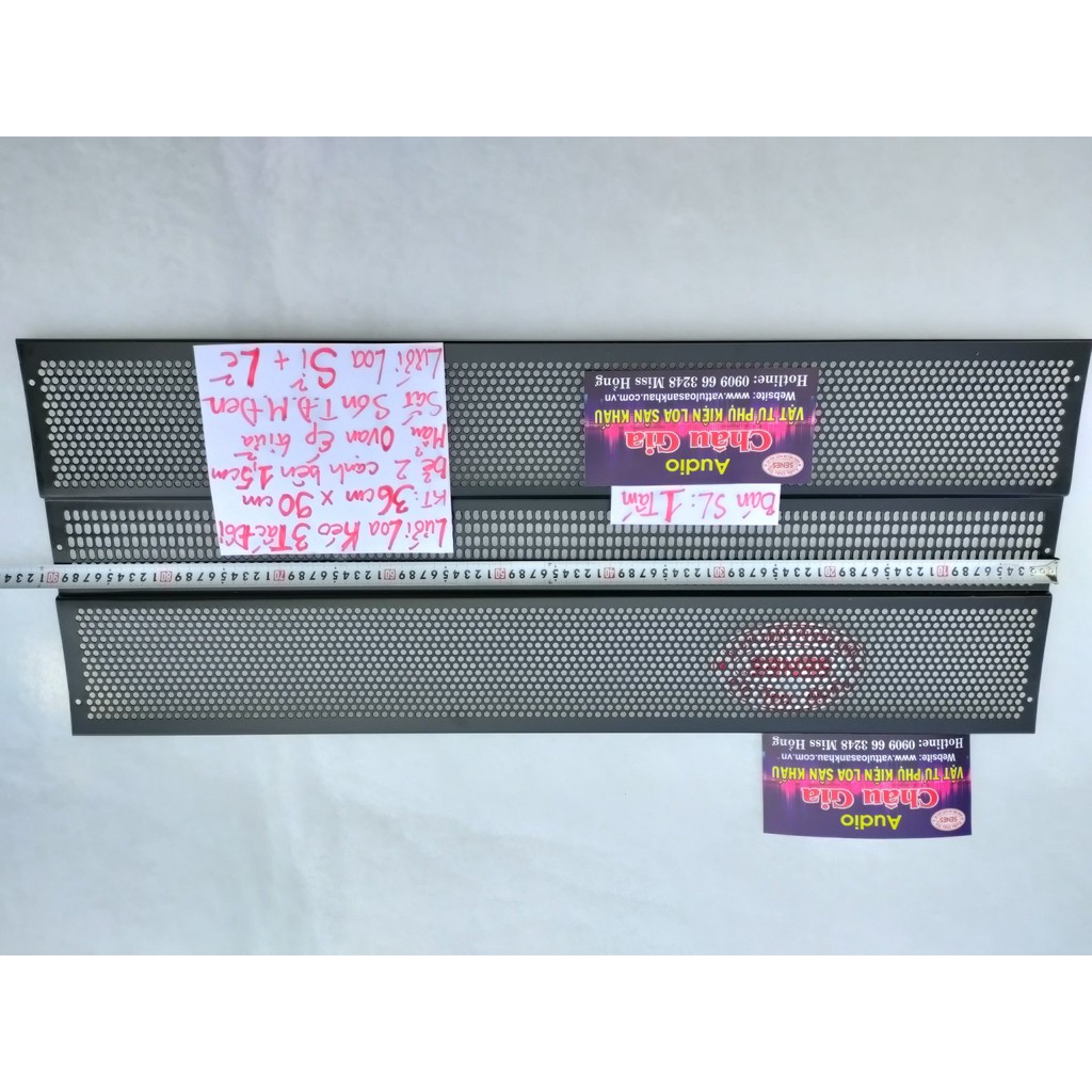 Lưới loa kéo 3 tấc đôi 36cm 90cm 1 tấm Audio Châu Gia