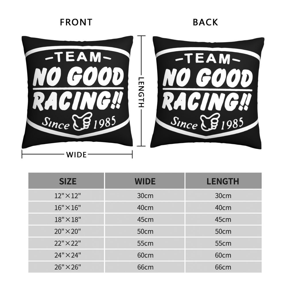 [người bán địa phương] Vỏ Gối Vải Canvas Cotton In Chữ Jiamin No Good Racing Jdm Civic