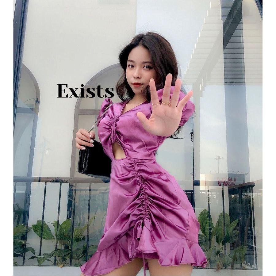 Đầm rút hông tôn dáng EXDT161 EXISTS BEAUTY | BigBuy360 - bigbuy360.vn