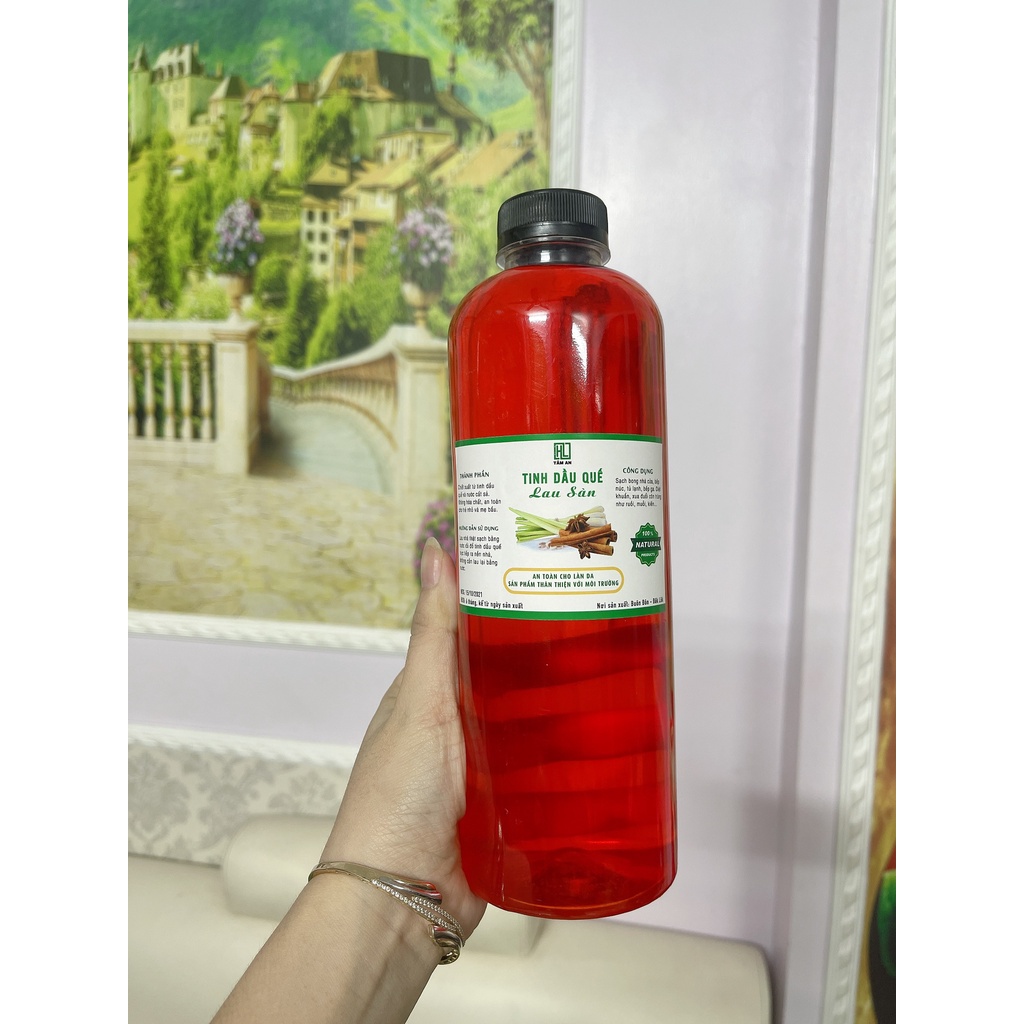 Nước lau sàn tinh dầu quế, tinh dầu lau sàn thơm phòng 1000ml