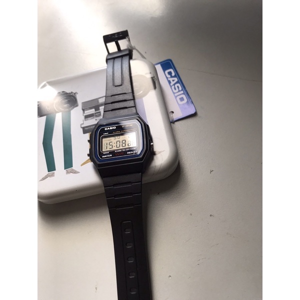 Đồng Hồ Casio F91 Chỉ Xanh, Dành Cho Nam/Nữ và Trẻ Em