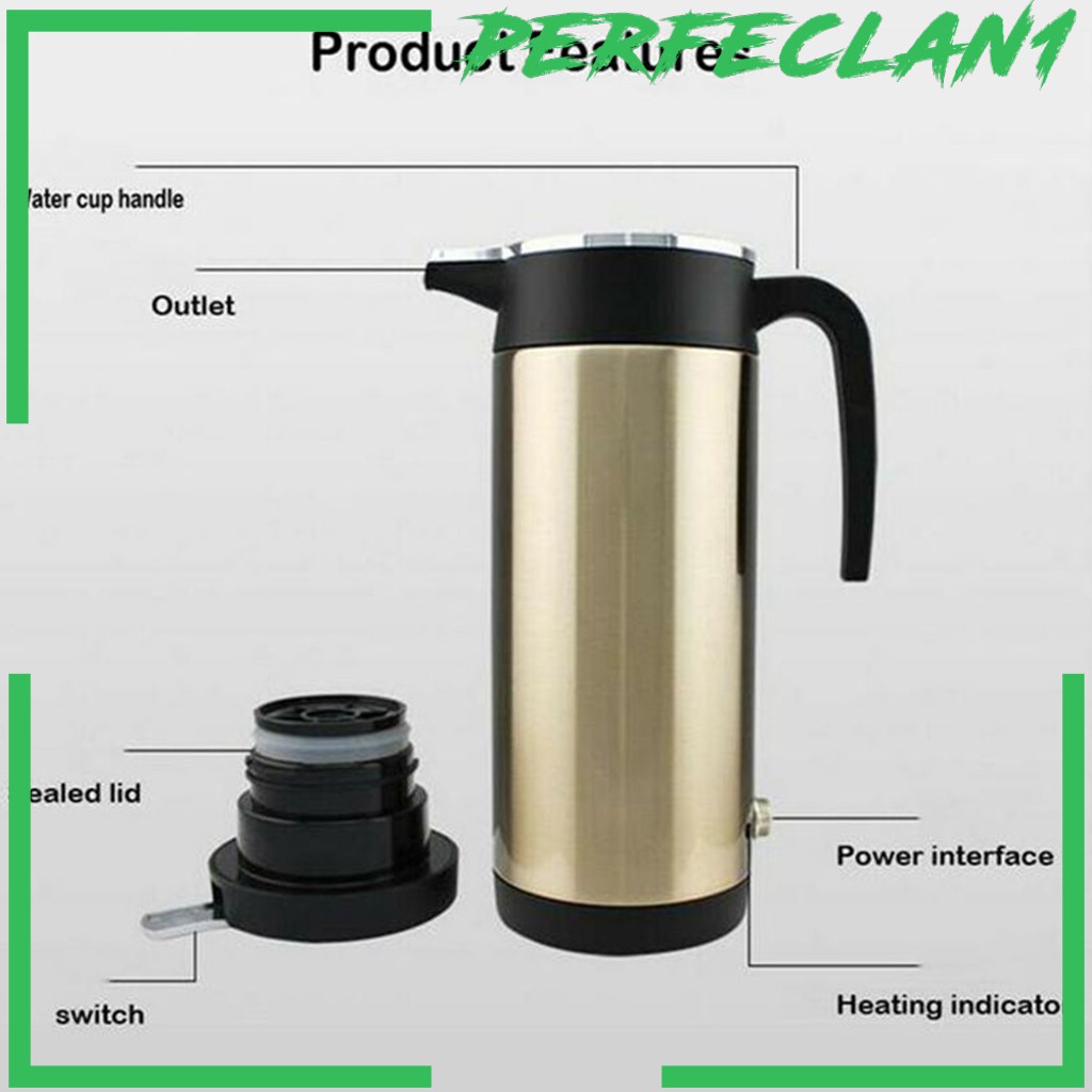 Ấm đun nước nhanh chóng chạy điện dành cho xe hơi du lịch