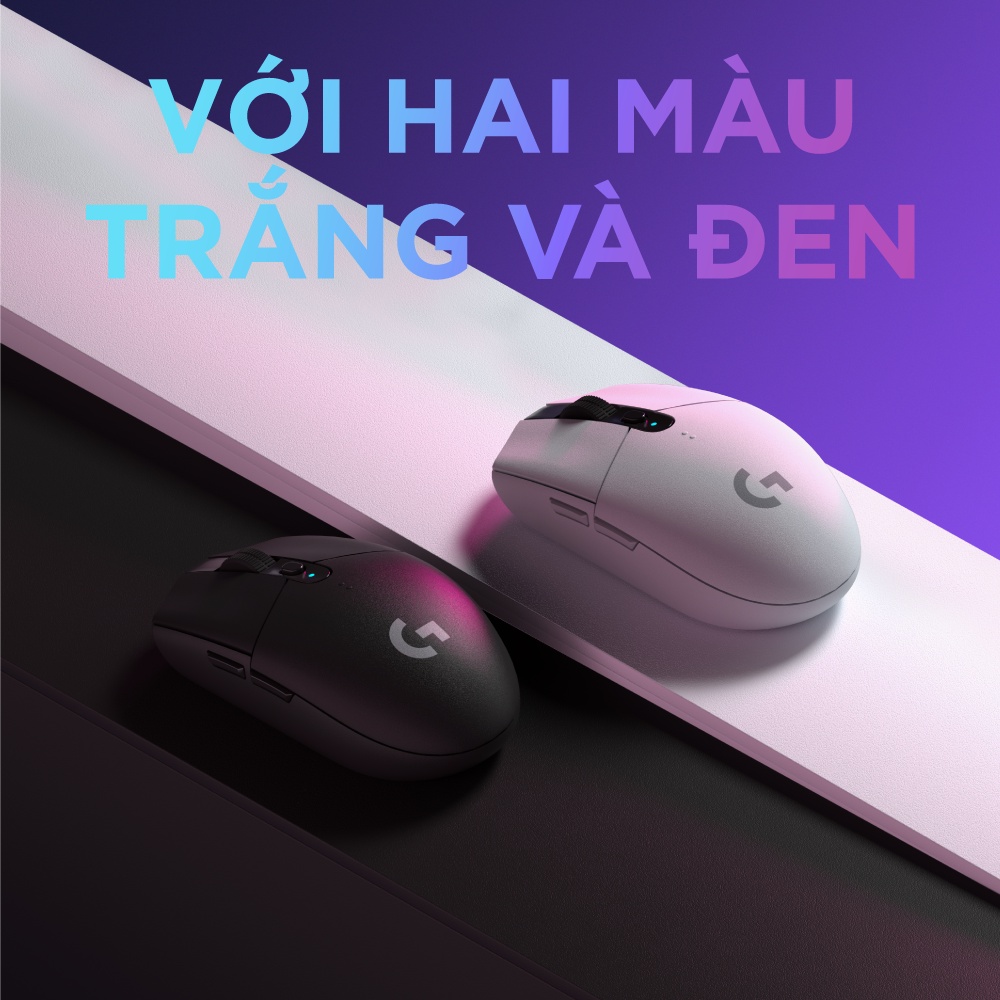 Chuột game không dây Logitech G304 - nhẹ, 6 nút lập trình, onboard memory, pin 250h