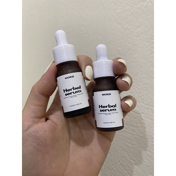 Serum rau má thảo mộc giúp ngăn ngừa mụn và thâm , se khít lỗ chân lông handmade
