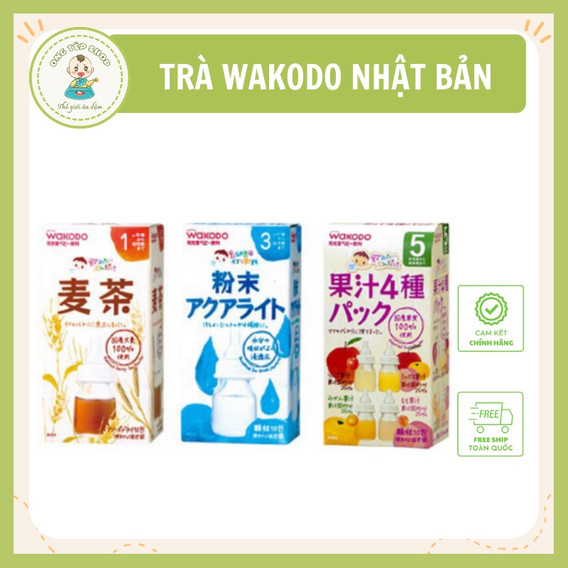 Trà Wakodo đủ vị cho bé (Nhật Bản)