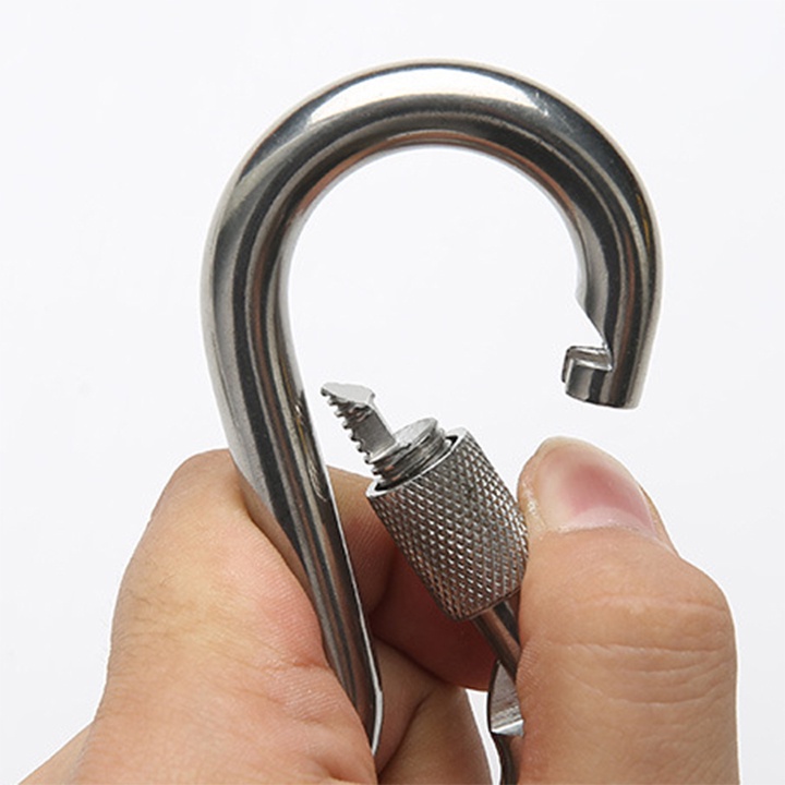 Móc leo núi hình hồ lô chịu lực tốt size lớn 16cm