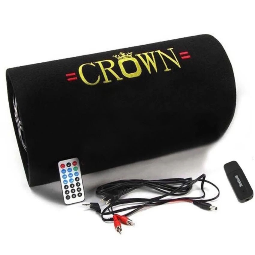 Bộ Loa phát nhạc Crown số 5 và USB tạo Bluetooth