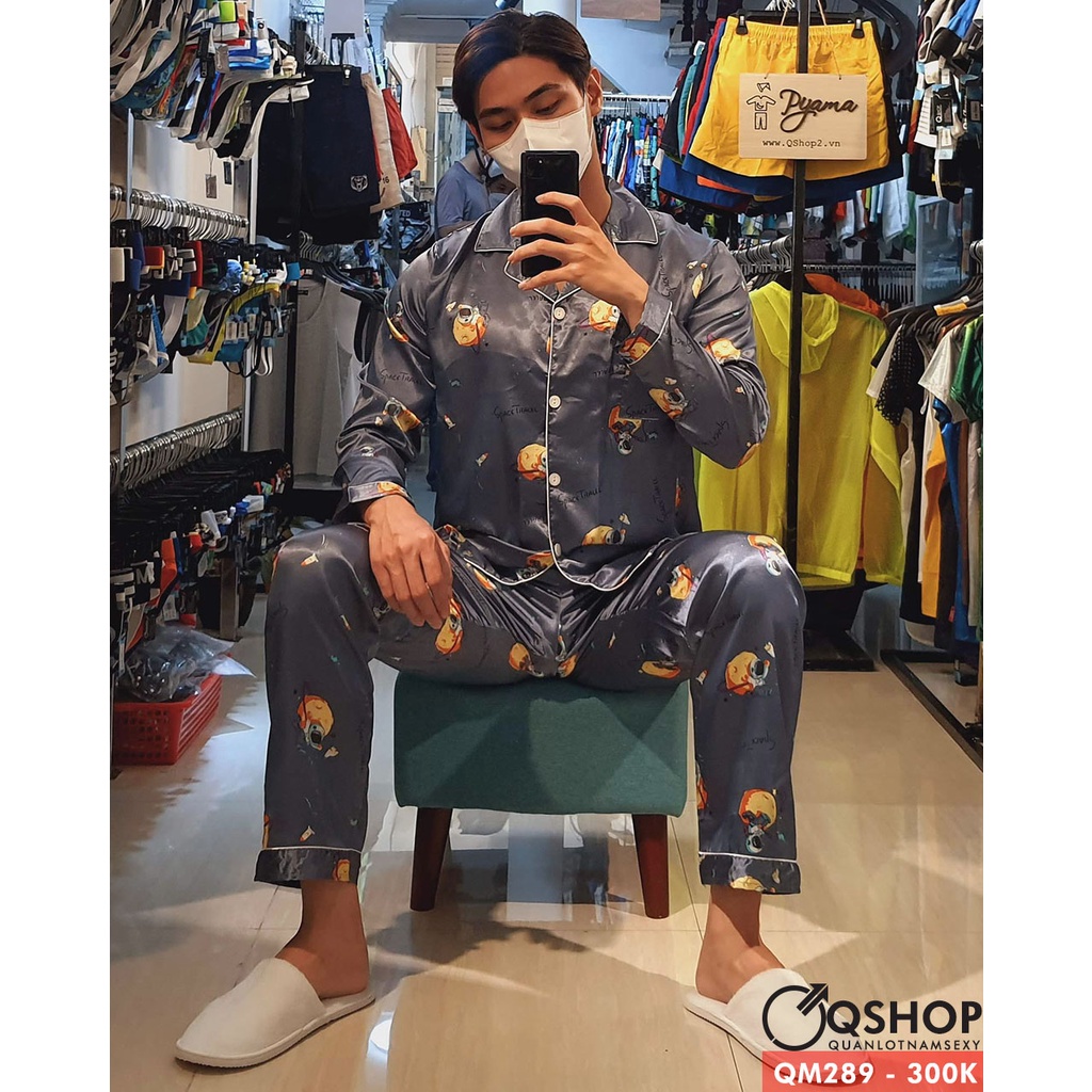 BỘ ĐỒ PIJAMA NAM QSHOP QM289