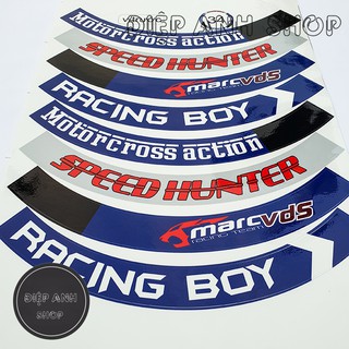 Tem vành bản to RACING BOY - MS34