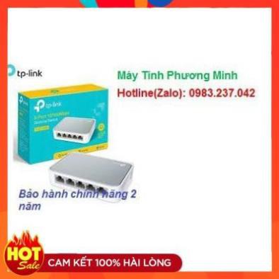 [Chính Hãng] Bộ chia mạng 5 cổng TPLink 10/100Mbps SF1005D- Bảo hành đổi mới trong suốt 24 tháng bảo hành