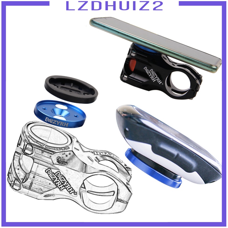 Giá Đỡ Đồng Hồ Bấm Huyệt Garmin Bryton Màu Đen Gắn Ghi Đông Xe Đạp