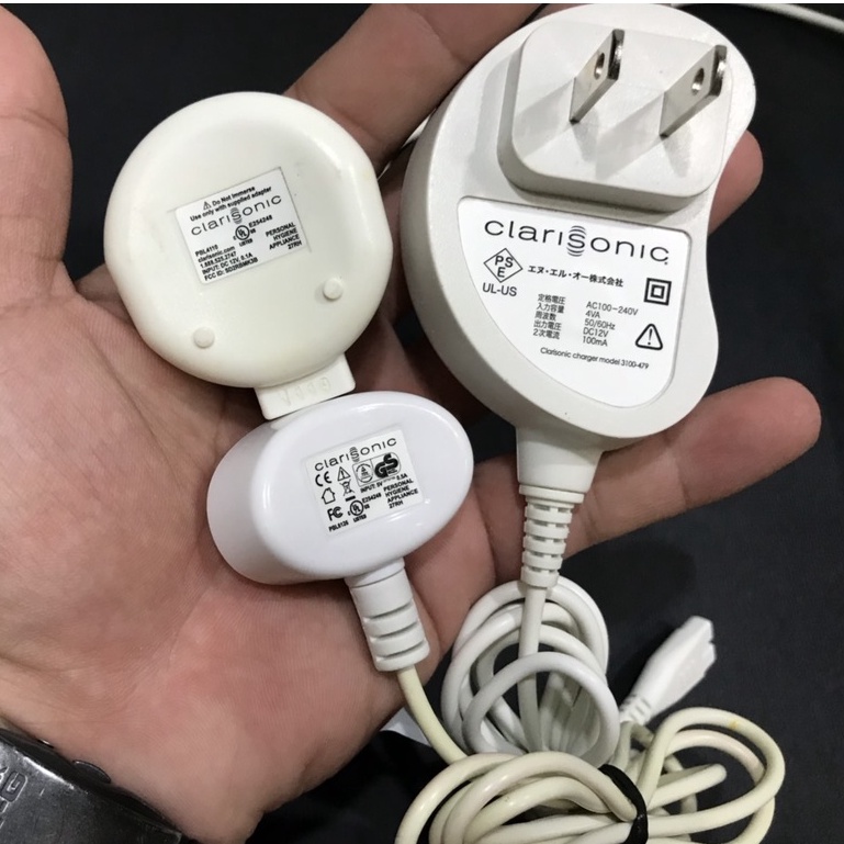 Sạc máy rửa mặt Clarisonic, Sạc không dây cho máy Clarisonic Mia 1, Mia 2, Mia 3, Mia Smart , Aria, Pedi,.. chính hãng